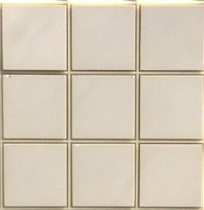 Blanc  5 par 5 cm mosaïque grès antique paray par 1000g