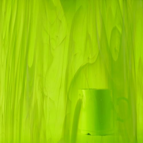 Vert marbré de jaune verre vitrail translucide 826-92 S96 plaque de 20 par 30 cm