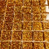 Jaune extra gold paillette mosaïque vetrocristal 2.5 cm par 100g