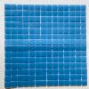 Bleu clair SAJA mosaque maux brillant pleine masse plaque 33 cm