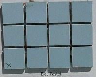 Bleu pâle 2 par 2cm mosaïque grès antique winckelmans par 100g