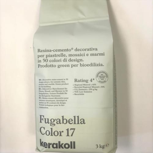 Fugabella résine ciment couleur 17 vert pastel par 3 kilos
