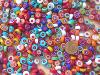 Millefiori millefleurs mix motifs couleurs POP 10 mm par 50 g