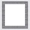 Mosaïque décor FADO FRISE hexagone noir et blanc mat satiné par 1 M²