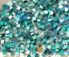 Camaieu turquoise micro mosaque vetrocristal par 100 grammes