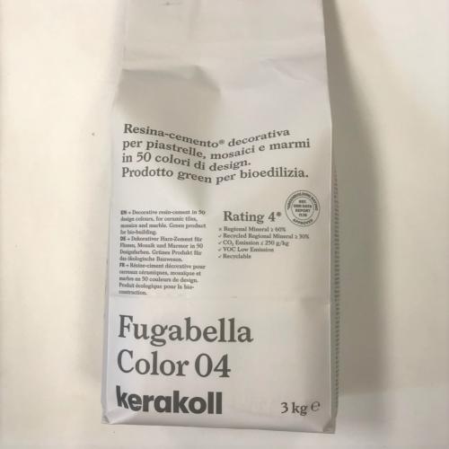 Fugabella résine ciment couleur 04 gris perle beige par 3 kilos