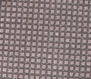 Rose mauve clair micro mosaïque vetrocristal uni 10 mm par plaque 30.5 cm